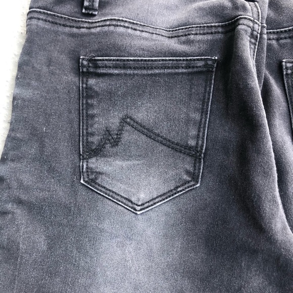 Max Black Modern Boot Cut Jeans w/ Natural Fading - Picture 3 of 5